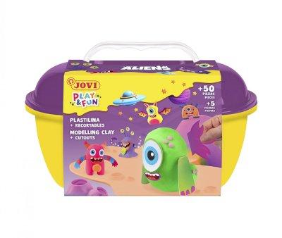PLAY&FUN Cofanetto Plastilina ALIENS
