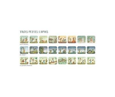 Caja 3 Discos Trois Petits Lapins