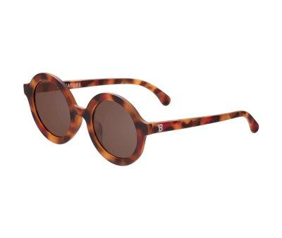 Gafas de Sol Flexibles (3-5aos) Euro Round Amber Lenses Classic Tortoise