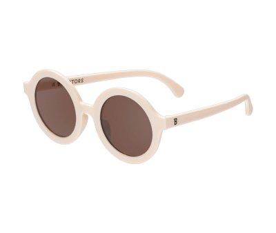 Gafas de Sol Flexibles (3-5aos) Euro Round Amber Lenses Sweet Cream