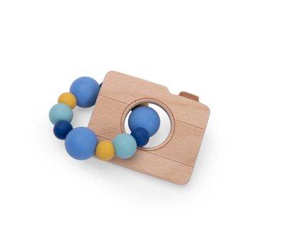 Sonaglio Dentarello Legno e Silicone Puce & Pilou