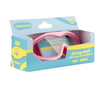 Waimea 88EH - Maschera Nuoto Rosa con Fascia in Neoprene