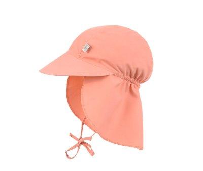Chapeau de Plage Flap avec Protection Solaire Coral