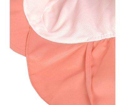 Chapeau de Plage Flap avec Protection Solaire Coral