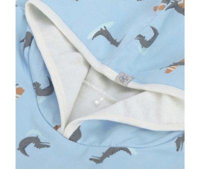 Poncho de Bain Crocodile Sky Blue