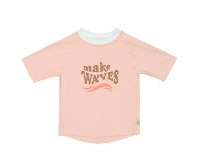 T-Shirt Nuoto MC Waves Peach