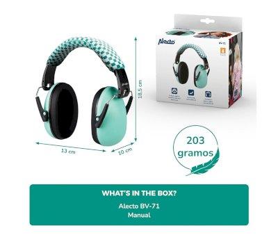 Ear Muffs for Babies and Children Alecto Pink