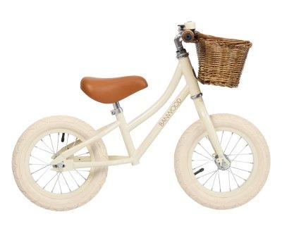 Bicicleta Banwood sem pedais First Go! Creme