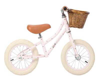 Banwood Bike sem Pedais First Go! Bonton Rosa