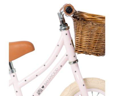 Banwood Bike sem Pedais First Go! Bonton Rosa
