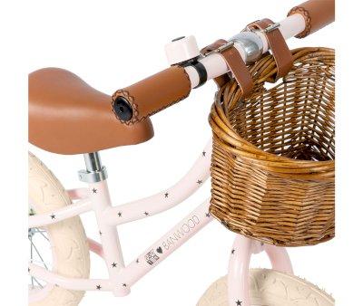 Banwood Bike sem Pedais First Go! Bonton Rosa