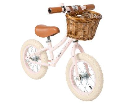 Banwood Bike sem Pedais First Go! Bonton Rosa