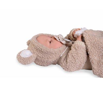 Bambola Bimba Lagrimitas with Orsetto Pajamas and Customizable Doudou