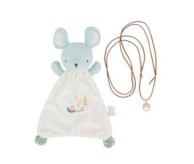 Caixa de presente Doudou + Chamador de Anjo e Rato