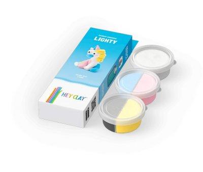 Plastilina Interactiva Unicornio Lighty (3 botes)