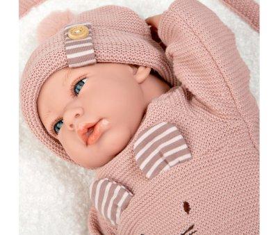 Boneca Elegance Andie Pink Weight com Manta