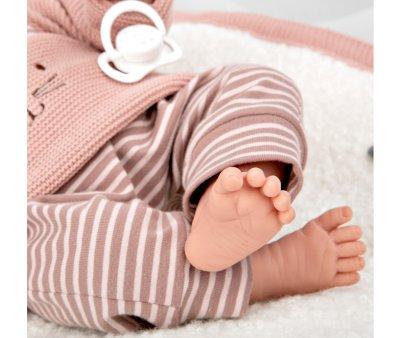Boneca Elegance Andie Pink Weight com Manta