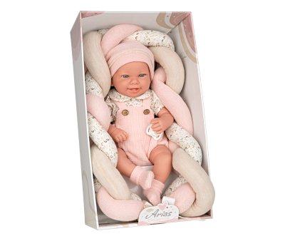Bambola Vinile Elegance Zoe con Cuscino Treccia