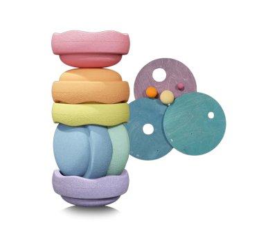 Grimms x Stapelstein Set Pastel