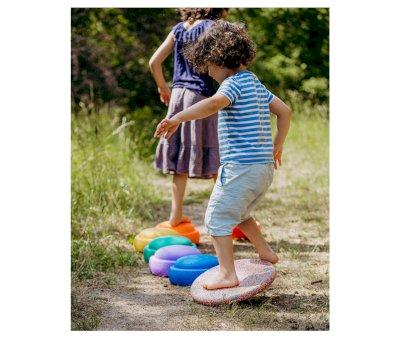 Stapelstein Super Complete Confetti Rainbow Classic 7+1 Board
