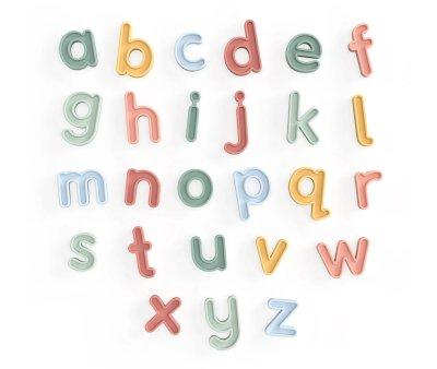 26 Letras Minsculas de Silicona