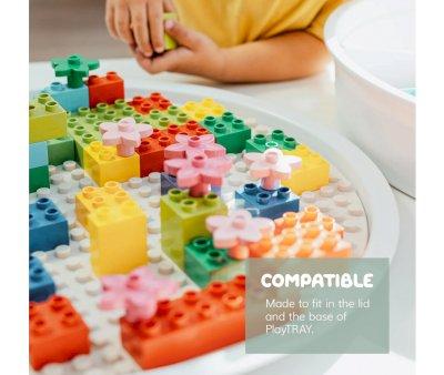 Mantel Reversible para Bloques de Construccin