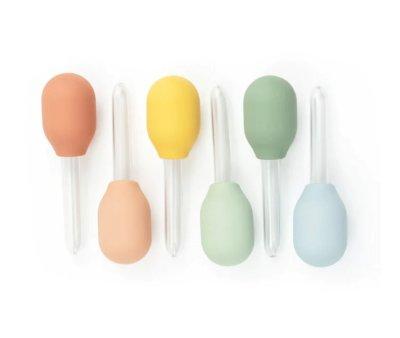 6 conta-gotas Pastel