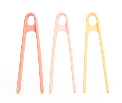 3 pinas de silicone Coral