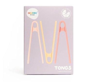 3 pinas de silicone Coral