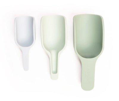 3 Palas de Silicona Encajables Green
