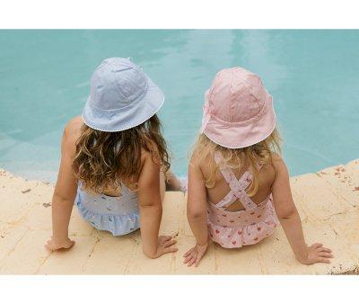 Gorrito Algodn Ajustable Old Rose