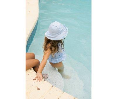 Gorrito Algodn Ajustable Serenity Blue