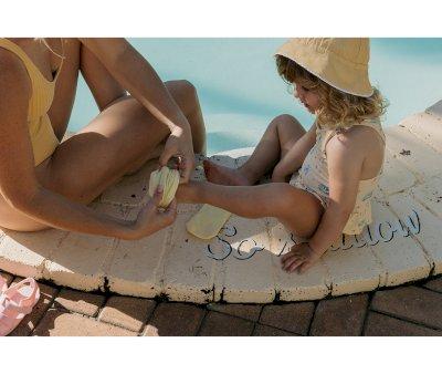 Chaussettes de Piscine Beige