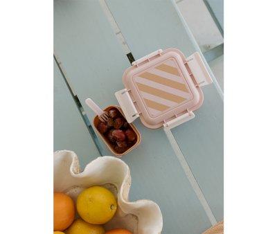 Lancheira Grande Big Stripes Pink