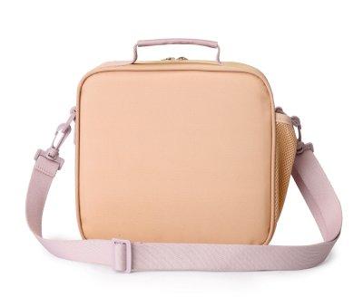 Borsa Termica Rigida Monnka Apricot-Vichy Aqua Personalizzabile