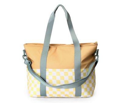 Cabas Isotherme Stripes Yellow Chest