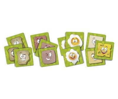 Juego de Cartas Mixto con Huevo