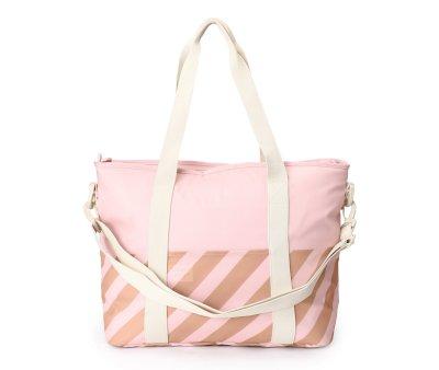 Cabas Isotherme Big Stripes Pink
