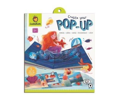 Crea Tu Pop-Up Sirenas