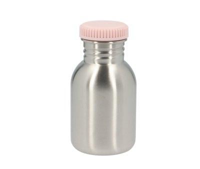 Garrafa de Ao Bsica Cotton Pink Personalizvel 350ml