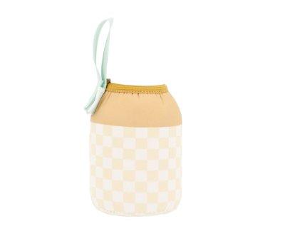 Funda Neopreno Stripes Yellow Chess 350ml