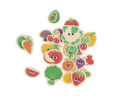 Imanes de Frutas y Verduras