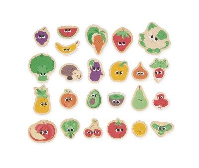 Imanes de Frutas y Verduras