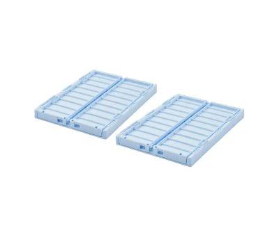 2 Cajas Almacenamiento Pequeas Weston Pure Sky