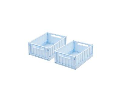 2 Cajas Almacenamiento Pequeas Weston Pure Sky