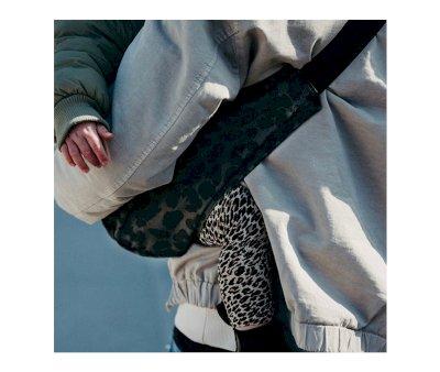 Porte-bb Wildride Lopard Gris