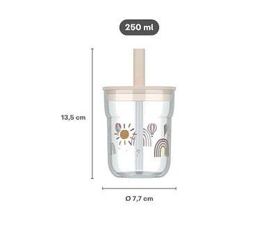 Gobelet avec Paille Mio Little Farm 250 ml