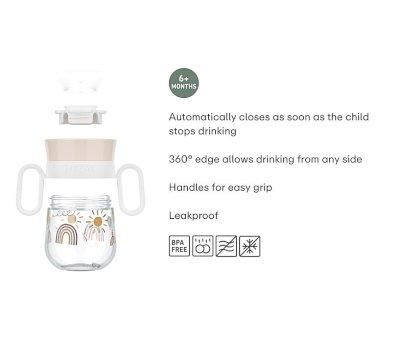 Vaso Antiderrame 360 Mio Sunshine & Rainbow 200 ml