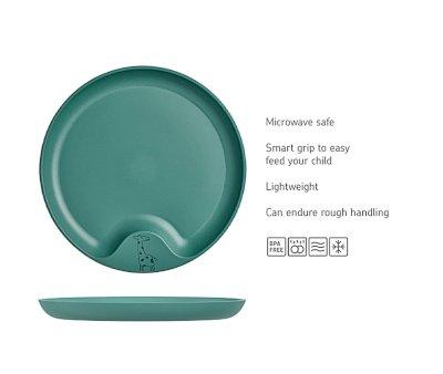 Assiette Antidrapante Enfant Mio Sunshine & Rainbow