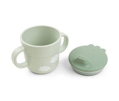 Set Prime Stoviglie Foodie Happy Clouds Verde